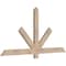 Ekena Millwork Kennewick Smooth Timber Gable Bracket, Douglas Fir, 60"W x 30"H x 1 1/2"D x 3 1/2"F, 12/12 Pitch GBW060X30X0204KEN00SDF - alternate 5